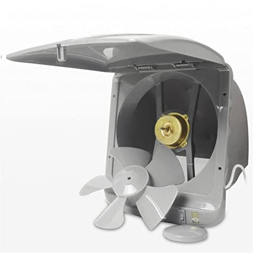 CGCSYZ Ventola di Ventilazione Cappa da Cucina aspirante per Cucina Domestica con Coperchio, Ventola di Ventilazione silenziosa da 10 Pollici con Pale Rimovibili, Potent(