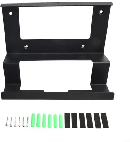 CWOQOCW Wall Mount, Dock Wall Mount Bracket for Routers TV Box, Network Switches Modems Laptop For Gen 3 For V3 Router & Power Supply