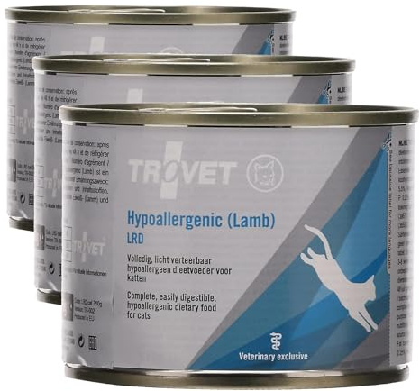 Comida húmeda para Gatos TROVET Trovet KOT pusz.200g LRD Lamb Hipoalergénico (JAGNIęcin) / 12 (Paquete de 3)