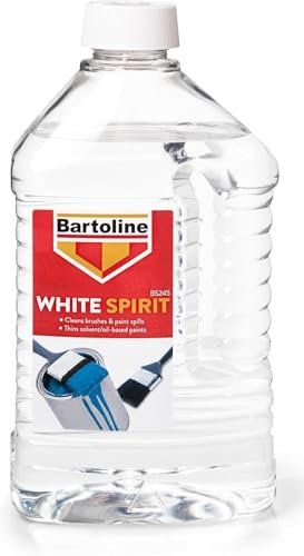 White Spirit 2 litres Multi-Purpose Paint Solvent for Cleaning, Paint Thinning & General Household Use, Oil-Based Paint Cleaner, Stain Remover, Safe for Brushes & Tools