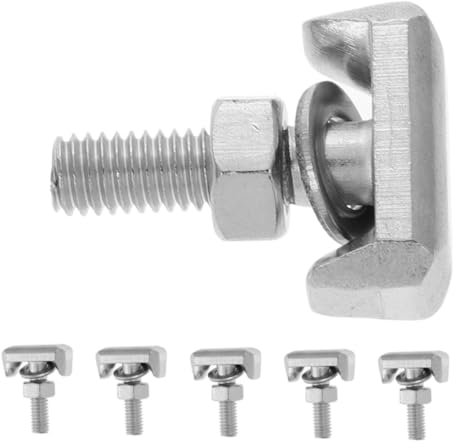 MAGICLULU 6piezas Pernos t De Acero Inoxidable Para Reemplazo De Batería Accesorios Para Vehículos Tornillos Automotrices