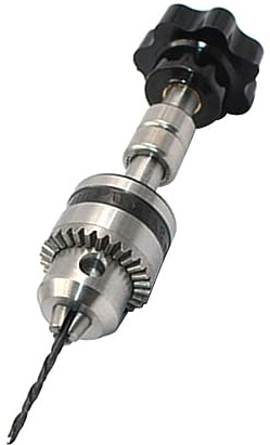 SOPOTUTU Mini Trapano Manuale Portatile Per Gioielli e Legno Con Punte Micro Hss Trapano Di Precisione Per Hobbistica Modellismo Bigiotteria e Fai Da Te