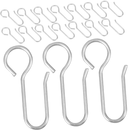 FUTUREORYY 50pezzi Ganci per Tende Resistenti da Pz Scorrevoli per Tende da Soffitto e Finestra per Uso Domestico e da Bagno