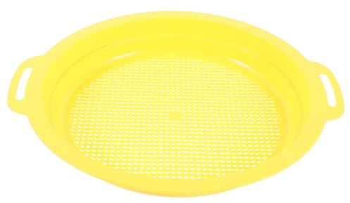 FRCOLOR Gold Filter Pan and Handheld Sifting Pan Set Mesh Bag for Gold Prospecting and Beach Sand Sifting Mining Enthusiasts