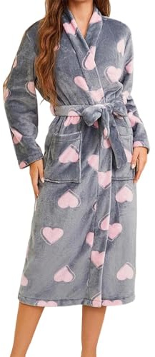 Albornoz Mujer Albornoz Mujer Ducha Rosa Piscina Talla Grande Toalla Algodon Baño Calentita Tallas Grandes s De Rizo Albornoces Corto XXL Batin Bathrobe Women Blanco Roupao Feminino Robe