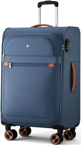 ABISTAB Weichschalenkoffer groß - Stoff Koffer Trolley 109 Liter