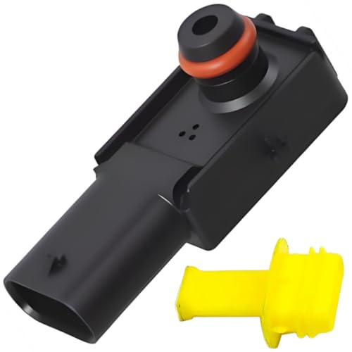 ZAMDOE 5Q0906207 Capteur de pression de voiture pour Audi A1 A3 A4 A5 A6 A7 A8 Q2 Q3 Q5 Q7 Q8 TT pour VW Golf Polo Passat Arteon 829006 Capteur de pression de servofrein de voiture
