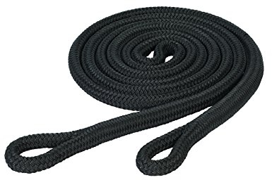 Weaver Leather Ken McNabb Yacht-Zügel, geflochten, Schwarz, 1,4 cm x 3,4 m