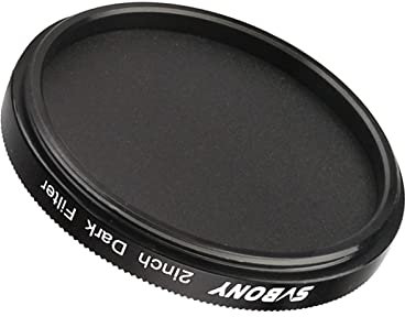 Svbony SV164 Filter 2 Zoll Schwarzfilter für Teleskop-Astrofotografie Eliminiert Heiae Pixel Kamerarausch Filter (2in)