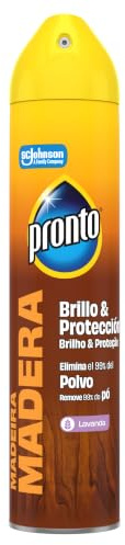 Pronto Classic Limpiador de Madera Lavanda, elimina el polvo y las huellas, aporta brillo y refrescante aroma, 250 ml