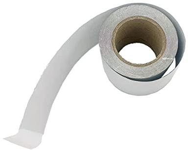 Nobilia Nastro sigillante in alluminio, barriera al vapore, protezione dai bordi tagliati, protezione dal vapore