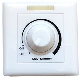 LAZIRO LED Kontrolldimmer 0-1 0V 1-10V LED. Lichtdimmer-Switch. AC110V 220V. Helligkeit Easy einstellbare Einbauinstallation