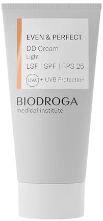BIODROGA Medical Institute - Even & Perfect DD Cream Light LSF 25 30ml - Gesichtscreme, Teint-Optimierung, UV-Schutz, Kaschieren von Unebenheiten, Pflegecreme, Parabenfrei, Silikonfrei