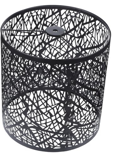 CIYODO Lampenschirm Hohes Design Für Tisch Und Wandleuchten Leichte Installation Für Schlafzimmer Und Wohnzimmer Schwarz
