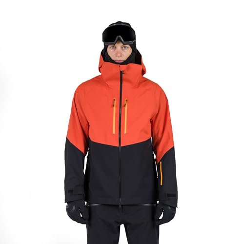 Rossignol EVADER JACKET - Wasserdichte Skijacke - 3-Lagen Shell Schneejacke für Herren, Hellbraun, XXL