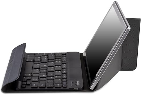 Custodia protettiva IC per tablet da 10,1 pollici compatibile universale con tastiera BT pieghevole