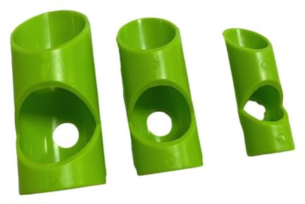 Colcolo 3-teiliges grünes Schneidewerkzeug für Rohrummantelungs-Isolierschaum, Schneidewerkzeug-Zubehör, professionelles Gehrungssägenwerkzeug für