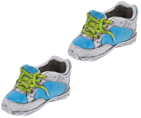 ibasenice 2pcs Shoe Shaped Succulent Planters Creative Decorative Flower Pots for Gardening Durable Stylish Design for Home Decor