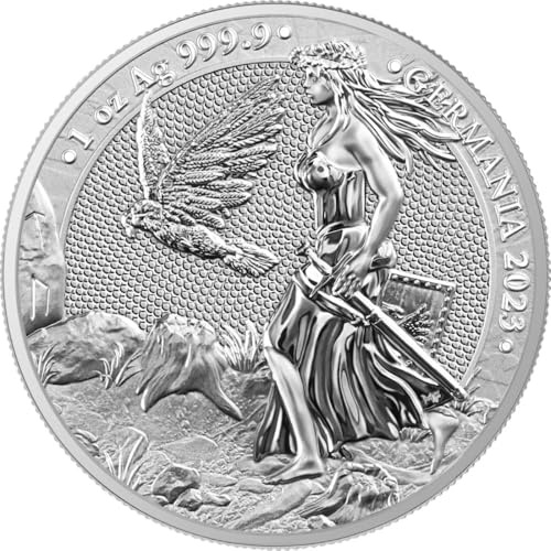 1 Unze Silbermünze Germania Mint - Germania 2023-1 Oz Silber