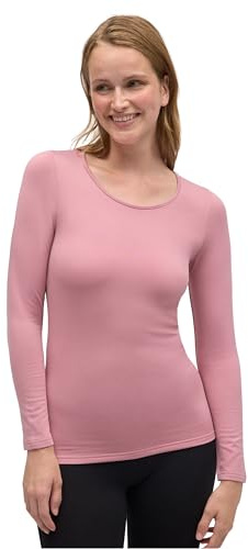 YSABEL MORA Camiseta Térmica Manga Larga Mujer Retención de Calor y Comodidad en Climas Fríos Ideal para Uso Diario en Invierno Diseño Básico y Versátil Ajuste Ceñido Extra Warm