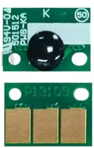 ForgeCore Puce de Tambour DR618, 4 pièces, Compatible avec C450i C550i C650i DR 618, copieur, réinitialisation de l'unité d'image(Black 4PCS)