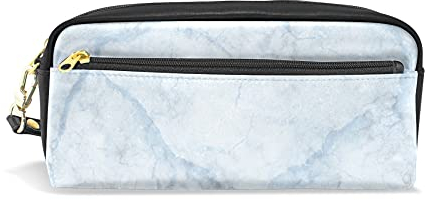 FFY Go Federmäppchen/Schminktasche/Geldbörse, großes Fassungsvermögen, Marmor-Optik, für Schüler/Studenten color4