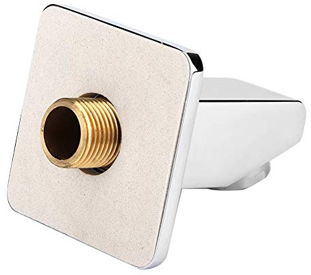 Accesorios para la ducha del caño del grifo de la ducha Rosca G1/2in Instalación oculta de forma cuadrada de cobre Accesorios de la ducha para el baño en el hogar
