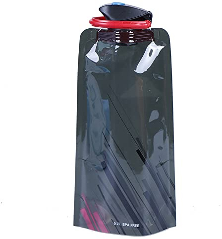 tooloflife Lot de 2 bouilloires de sport pliables de 5 L pour le camping et les voyages