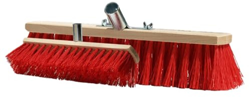 Straßenbesen Saalbesen Besen, Industriebesen Kehrbesen, Holzbesen Kehrbesen Werkstattbesen, Industriebesen, Terassenbesen Haarbesen, wählbare Breiten, mit oder ohne Stiel (50cm ohne Stiel)