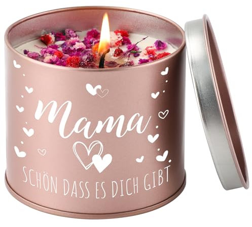 PRSTENLY Geschenke für Mama, 9OZ Lavendel Duftkerze Geschenk für Mama zum Geburtstag Weihnachten, Weihnachtsgeschenke Geburtstagsgeschenk für Mutter Von Tochter Sohn