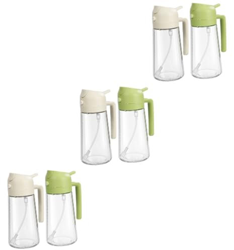 Amosfun 6 Unidades De Pulverizador De Aceite De Oliva Dispensador De Aceite De Cocina Botellas De Recargables Pulverizador De Dispensador De De Cocina