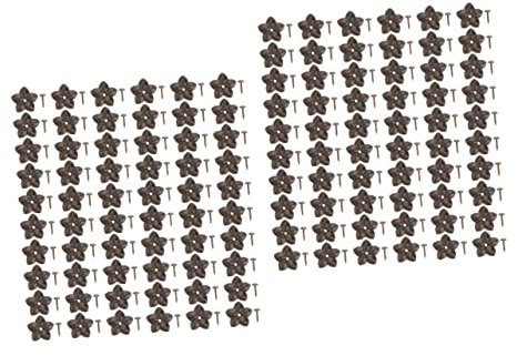 iplusmile 120stücke Teiliges Pflaumenblüten Möbelpatch-nägel Polsternägel Für Sofa Betten Und Holzarbeiten Antikes Design Für Kreative Dekoration Stabil Und Langlebig Für