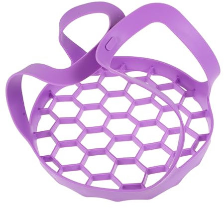 SHOWERORO 1pieza Cesta De Drenaje De Silicona Multifuncional Vaporera Portable Para Cocción Para Cocinar Verduras Huevos Al Vapor