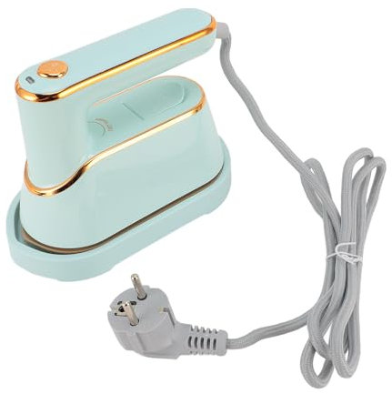 Plancha de Vapor de Viaje Pequeña, Plancha de Vapor Portátil de 1300 W para Ropa, Calentamiento Rápido en 20 S, Eliminación de Arrugas, Capacidad de 120 Ml, Plancha de Mano
