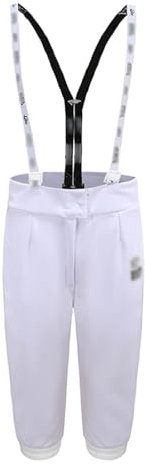 LXRHLIKG Fechthose, 350N Stichfeste Fechtanzug, Unisex-fechttrainingskleidung für Florett, Degen, Säbel, Klassische Fechten Uniformanzug(50)