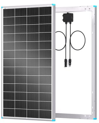 Renogy 16BB N-Type 200 Watt Solar Panel, 24V 200W Solar Panel 25% High-Efficiency, PV Module Power Charger for RV Marine Cabin Roof Home Farm Battery and Other Off-Grid Applications