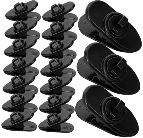 LIGIGWASH 30pièces à Pince Petite Pince à Pour Microphone à Cravate De Remplacement à Micro Pour Revers