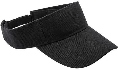 Gkhlg 1 Pack Sun Visor Hat Adjustable Lightweight Breathable Sun Visor for Women Golf Tennis Outdoor Sports