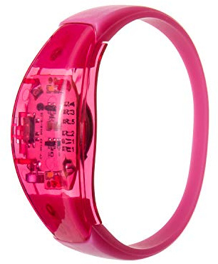 Ultra 2 Rosa Soundaktivierte LED-Armbänder Leuchtende Sprachsteuerung LED-Armband Blinkend für Erwachsene Party Männer Frauen Musik Rave-Zubehör LED-Armbänder Veranstaltungen im Dunkeln