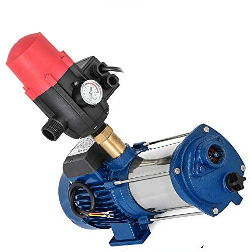 OUKANING 4000 L/H Bomba de jardín Bomba centrífuga Casa Waterworks Bomba de Agua centrífuga 2500W