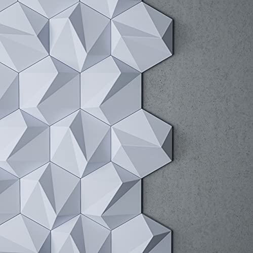AS Country Stone® 3D Wandpaneele | 54 Stück - 1m² | Luxus Wandverkleidung für Innen & Außen | Elegante 3D Optik für stilvolle Wand Deko | Kratzfest, wasserbeständig & langlebig | Paneele Wand