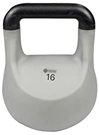 Cfty Fluid Kettle 4kg 6kg 8kg 10kg 12kg 14kg 16kg Fitness Krafttraining Muskelaufbau und Fettabbau Übung Arm Muscle Startseite Soft-Kettle (Schwarz, Grau)(Gray-16kg)