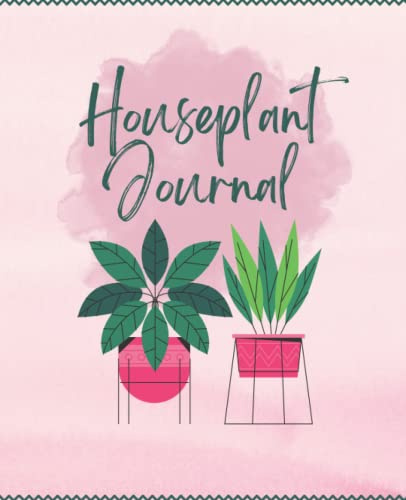 Plant Lover Houseplant Journal Care Log Watering Schedule Notebook Gift