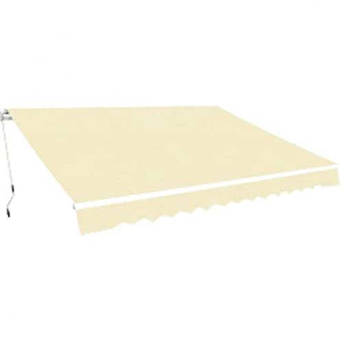 Gelenkarmmarkise, Chusui Balkon Markise, Sonnenschutz, Balkon überdachung, Sonnenmarkise, Terrassen-markisen, 600 cm Cremeweiß