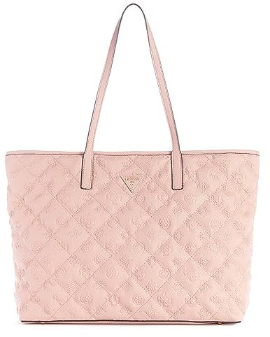GUESS Women's Power Play Large Tech Tote, Shoulder Bag, Blush, One Size