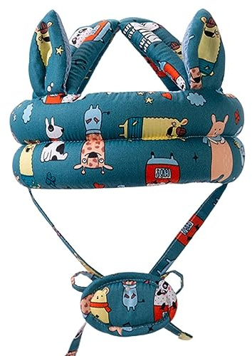 Nupaque Baby Schutzkappe,Baby Bumper Kopfschutz Krabbelhelm - Kollisionssicherer, größenverstellbarer Helm für Babys, Jungen, Babys, Mädchen, Kinder
