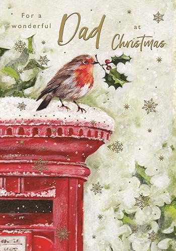 ICG Wonderful Dad At Christmas Card