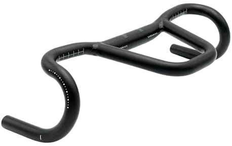 REDSHIFT Kitchen Sink Low Flare Handlebar With Loop, 47cm Width | Flared drop bar for gravel control;Generous width for maximum stability;Ergonomic comfort hand positions