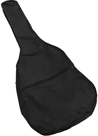 COSMEVIVI wasserdichte Oxford Gitarrentasche Für Akustikgitarre Gepolstert Leicht Und Atmungsaktiv Für Transport Von Konzertgitarren Und Westerngitarren Elegantem Schwarz