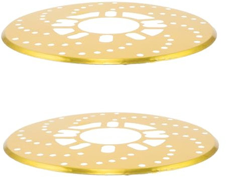 GLEAVI 2pezzi Copertura Disco Freno in Lega Di Alluminio Per Auto Di Estetica Per Disco Freno Protezione Del Frenante Design Unico Per Migliorare Esterno Del Veicolo